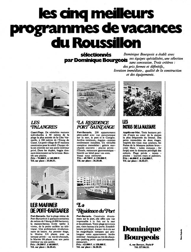Marque Dominique Bourgeois 1970